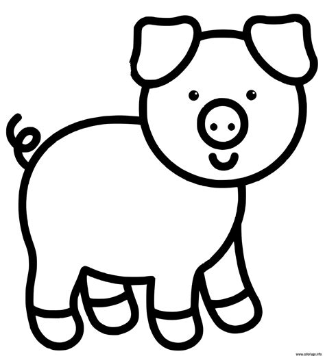 dessin de cochon